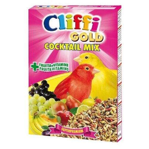 Cliffi (Италия) Коктейль для Канареек: зерна злаки фрукты овощи (Cocktail Mix Canaries) PCOA005 | Cocktail Mix Canaries 0,3 кг 40326 (3 шт)