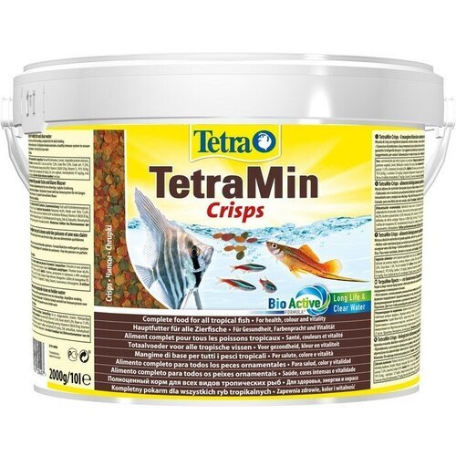 TETRA Корм TetraMin Crisps для рыб, чипсы, 10 л. 2 кг