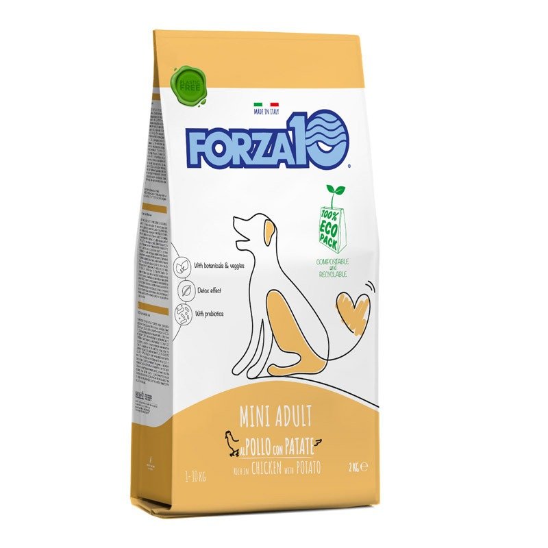 Forza10 Forza10 Maintenance для взрослых собак мелких пород из курицы и картофеля - 2 кг