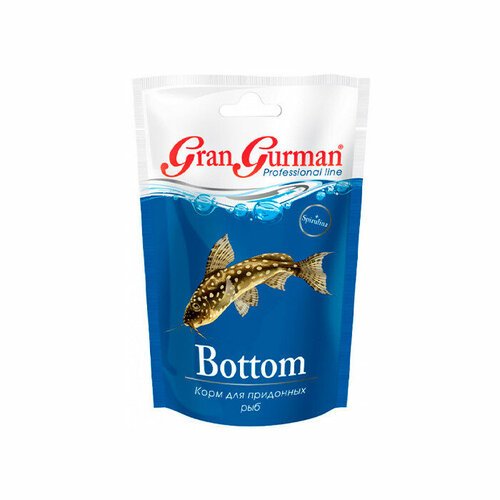 Корм для рыб, зоомир Gran Gurman 'Bottom' - для придонных рыб, 25гр ,(10шт)