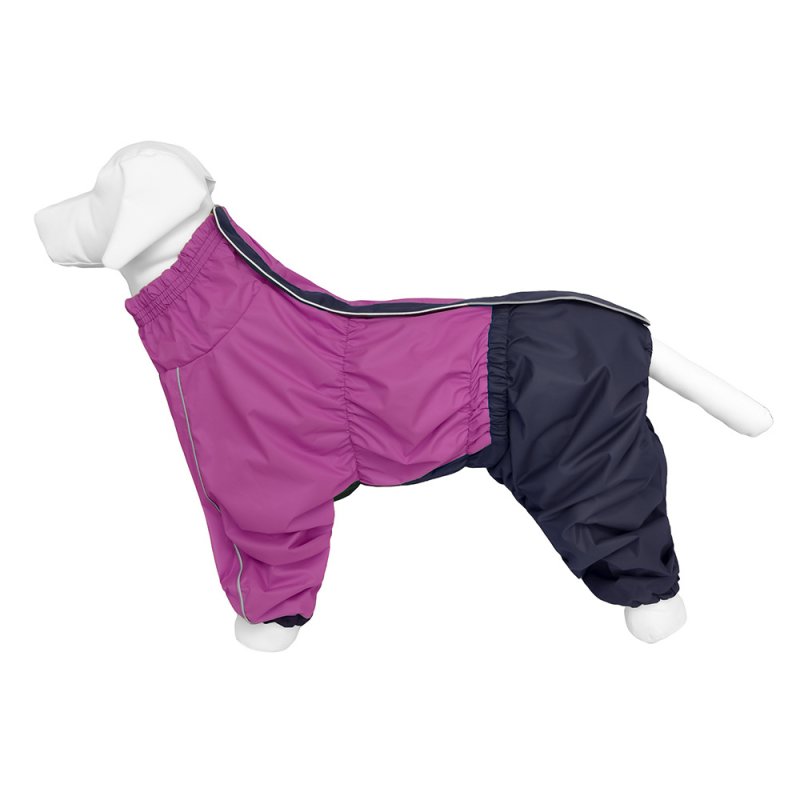 Yami-Yami одежда Yami-Yami одежда дождевик для собаки породы Немецкая овчарка, фуксия (420 г)