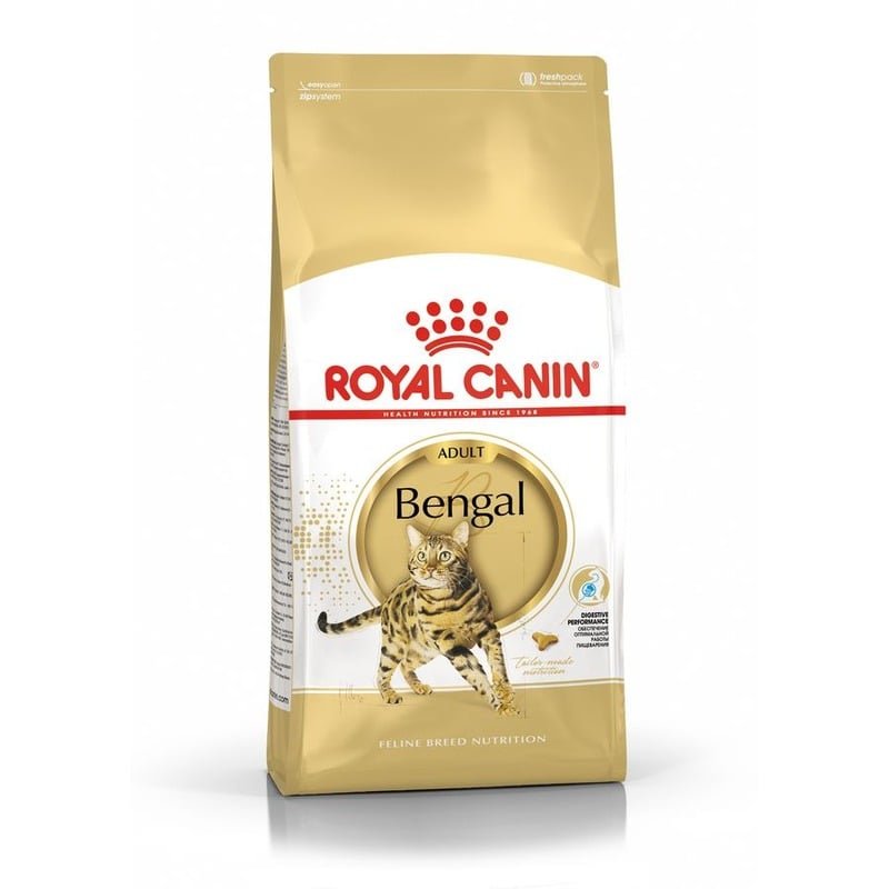 Royal Canin Bengal для кошек, породы бенгальская - 2 кг