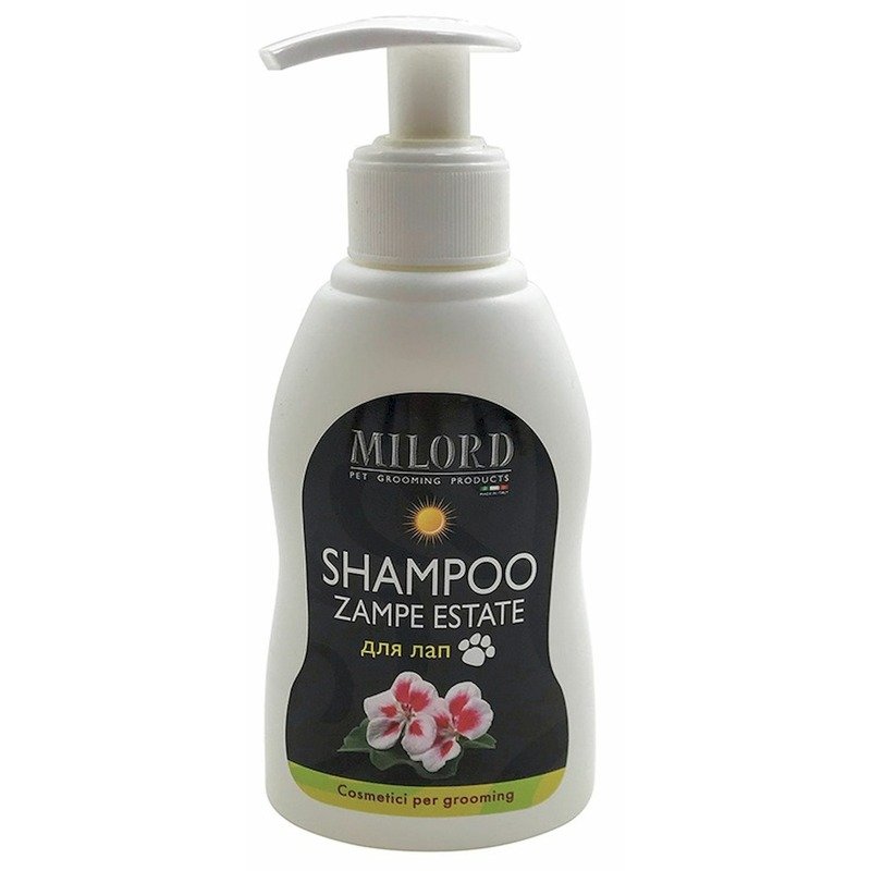 Milord Shampoo Zampe Estate шампунь \'Репеллентный\' для собак для мытья лап - 200 мл