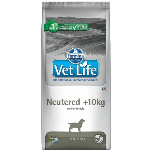 Farmina (Фармина) Vet Life Dog Neutered Корм лечебный сух. д/кастрированных и стерилизованных собак >10 12кг