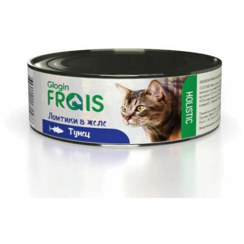 Консервы Frais для кошек ломтики в желе, тунец 100г