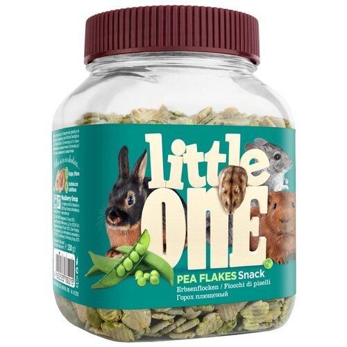 Лакомство для кроликов Little One Snack Pea flakes, 230 г