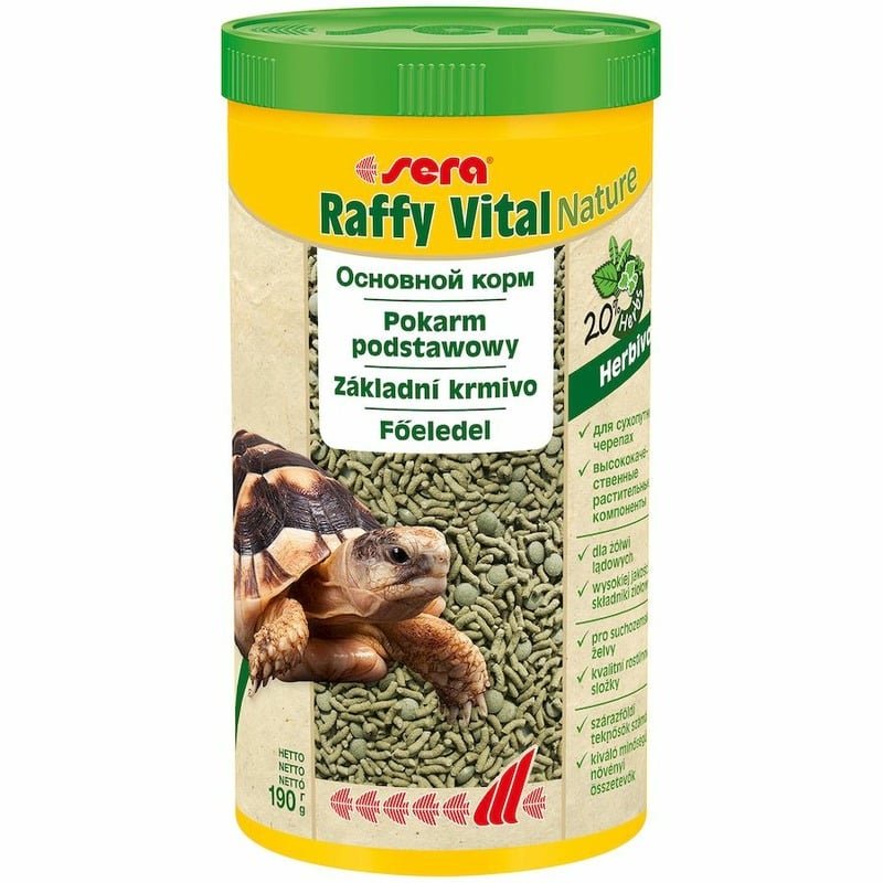 Корм Sera Raffy Vital для рептилий - 1 л, 190 г