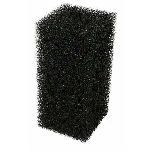 Krelong Sponge Rect-BH 04, сменная губка для фильтра, с отверстием, крупнопористая, 30PPi, 8х8х16см