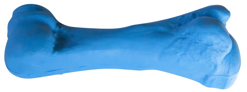 Зооник Зооник игрушка 'Кость литая малая' (пластикат), синяя (11 см)