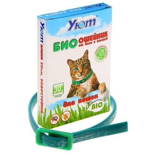 Био-ошейник для кошек 'Уют' от блох (длина 30 см)