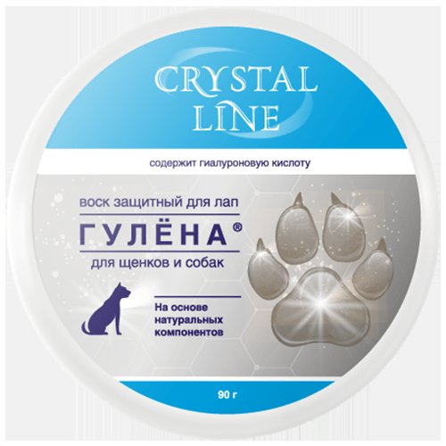 Воск для лап Apicenna CRYSTAL LINE ГУЛЕНА защитный, 90г