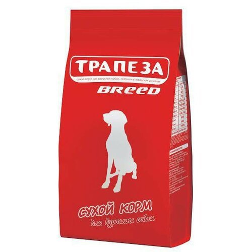 Корм для собак Трапеза Breed, 18 кг, мясное ассорти