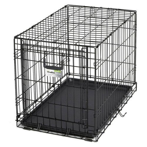 Клетка для собак Midwest Ovation, размер 1, размер 79х49х55см, черный
