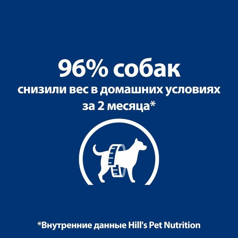 Hills Prescription Diet Metabolic Mini сухой корм для собак мелких и миниатюрных пород для снижения и контроля веса, диетический, с курицей - 3 кг