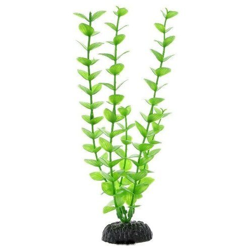 Растение для аквариума пластиковое Бакопа зеленая, BARBUS, Plant 010 (20 см)
