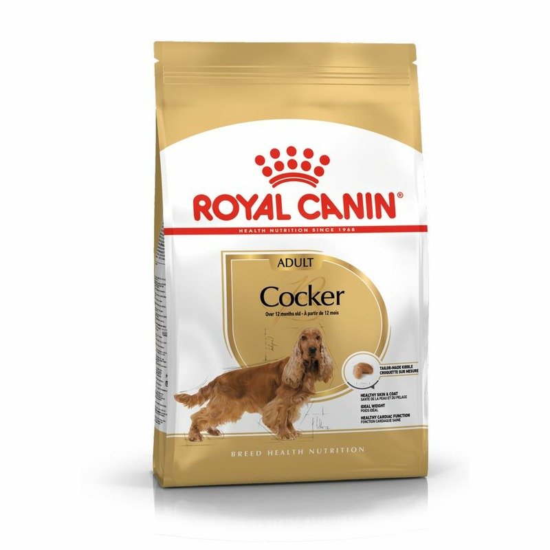 Royal Canin Cocker Adult полнорационный сухой корм для взрослых собак породы кокер-спаниель - 3 кг