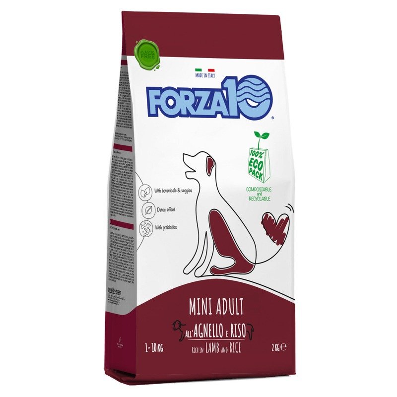 Forza10 Forza10 Maintenance для взрослых собак мелких пород из ягненка с рисом - 2 кг